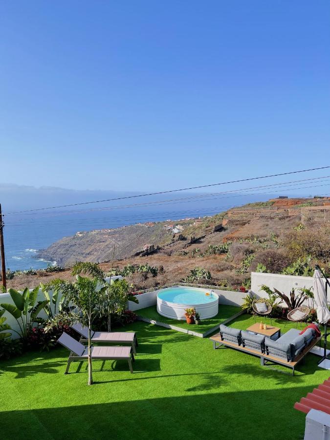 Puerto de la Madera Casa Con Piscina Y Jardin Con Vistas Al Mar 빌라 외부 사진